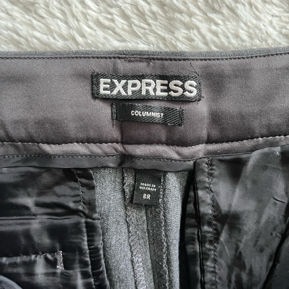 Express Columnist Gray Pants - image 2